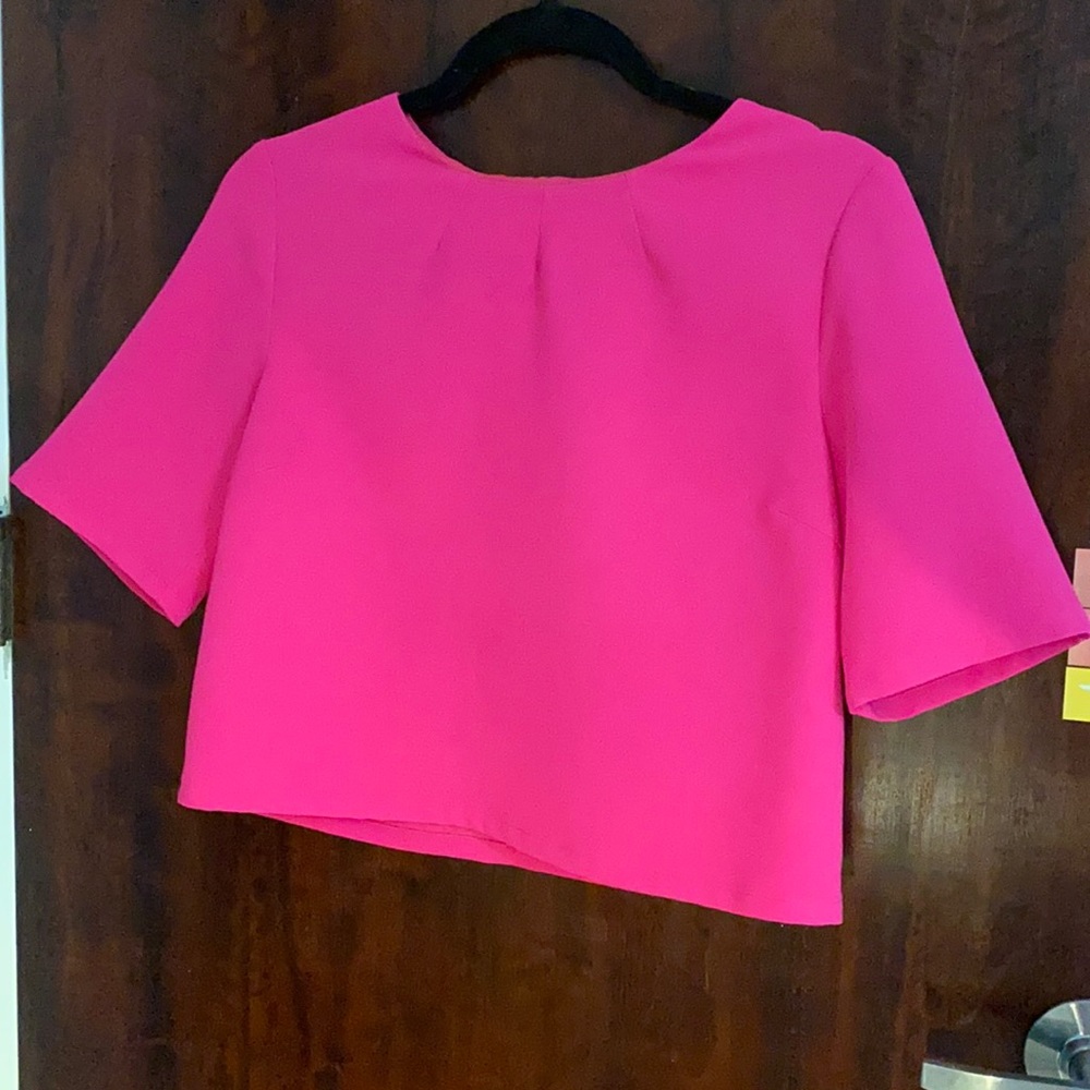 Hot Pink blouse size Small